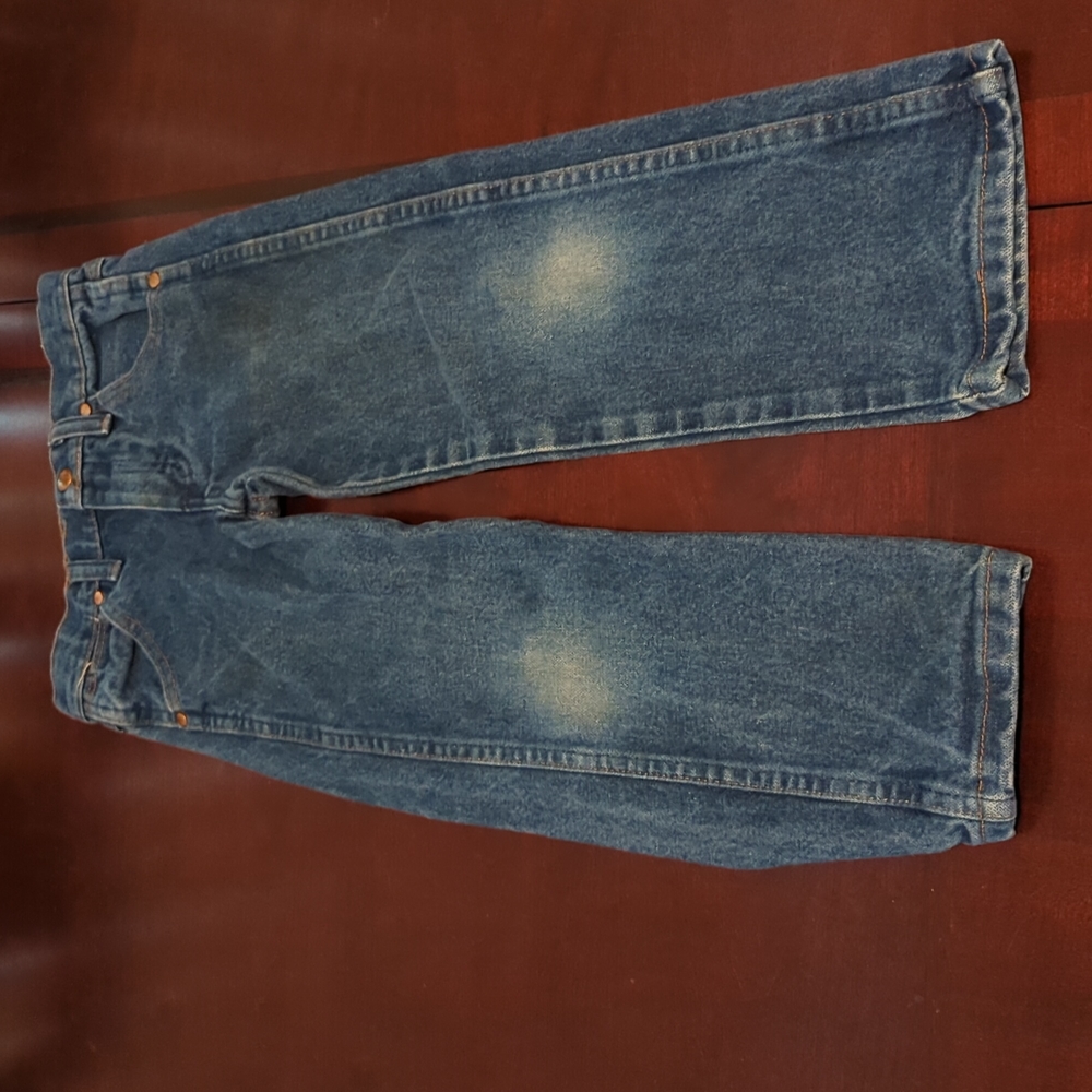 Boys Wrangler jeans size 6 used